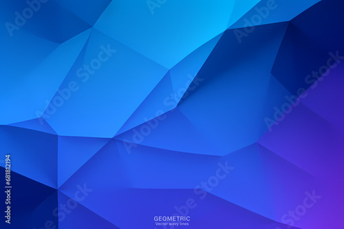 Minimal Abstarct Dynamic textured background design in 3D style with dark blue color. Vector illustration.