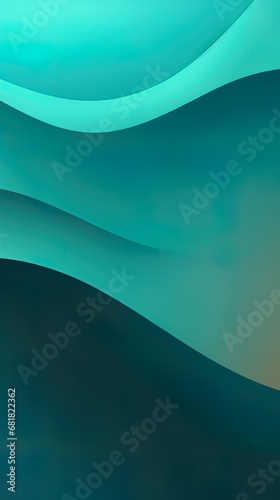 Teal abstract minimalist mobile phone wallpaper. 9:16 aspect ratio.