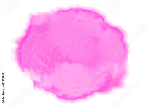 pink watercolor ink splash