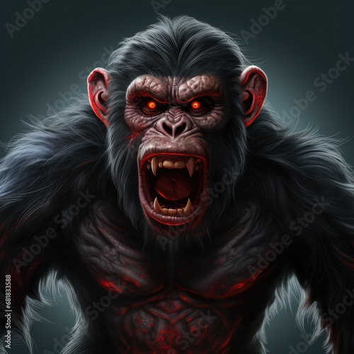 Malevolent Monkey: A Sinister Grin © Arnolt