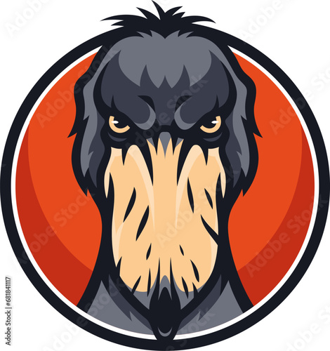 Wallpaper Mural Head of Aggressive Shoebill Stork Torontodigital.ca