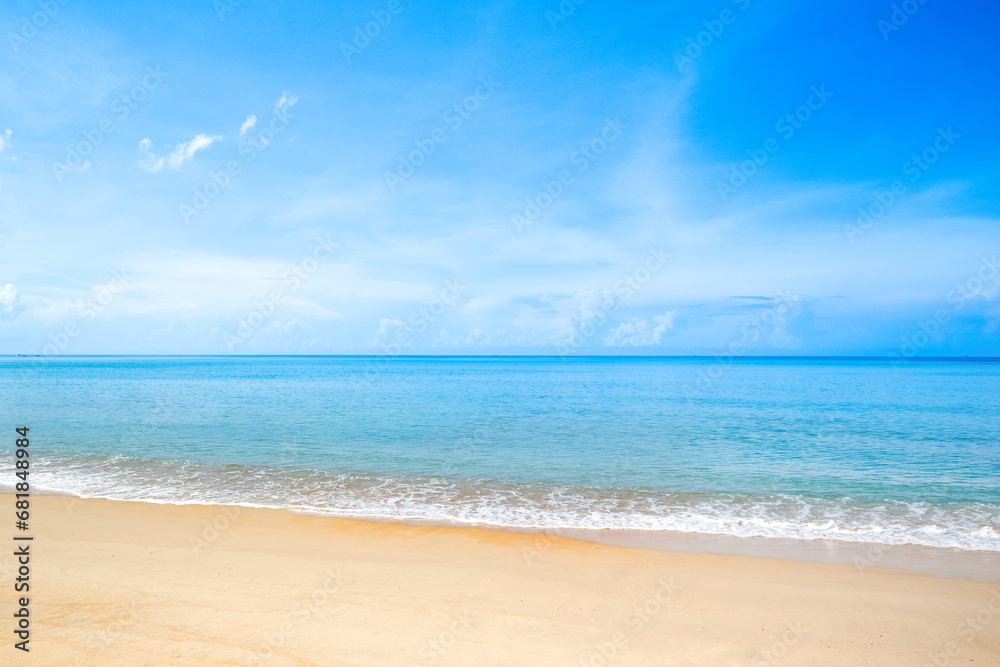 Fototapeta premium Beautiful landscape of the Indian Ocean coast