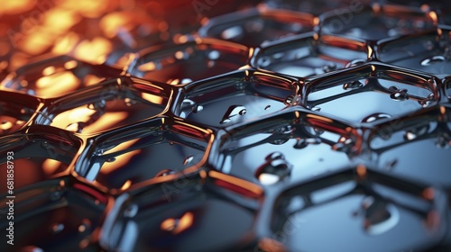 Liquid metal advanced materials innovative shape shifting alloys conductive fluids futuristic photo