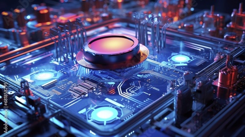 Liquid metal advanced technology innovative shape changing alloys reconfigurable circuits futuristic photo