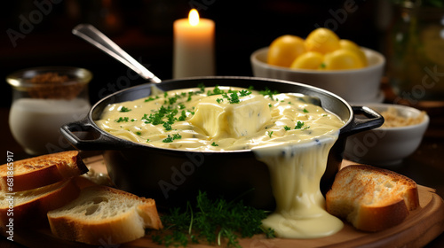 chicken and soup HD 8K wallpaper Stock Photographic Image 