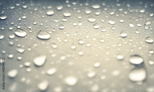 Wallpaper Mural Realistic Waterdrops Macro Photography Fresh Background Image Postcard Artwork Banner Flyer Ads Gift Card Template Torontodigital.ca