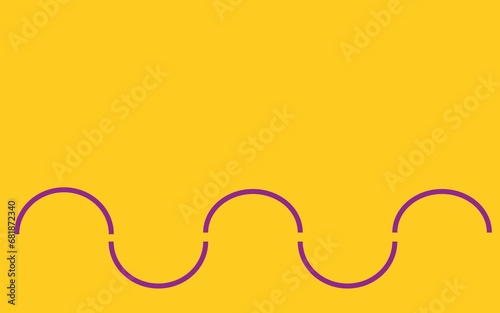 Creative background of circular shapes
