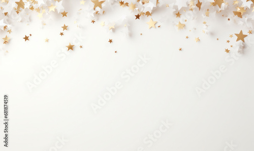 Luxury Glitter and Star Sparkles Background