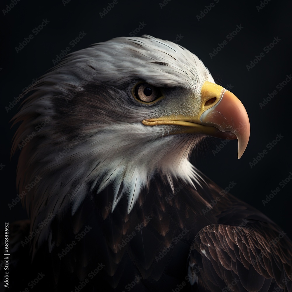 Obraz premium Portrait of a majestic Eagle