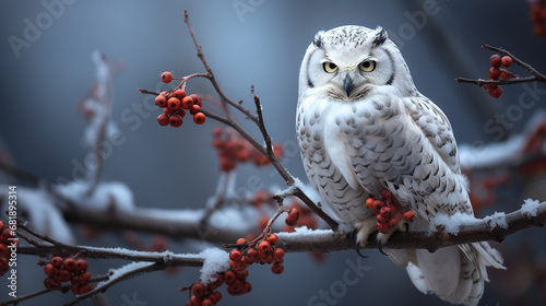 owl HD 8K wallpaper Stock Photographic Image  © AA