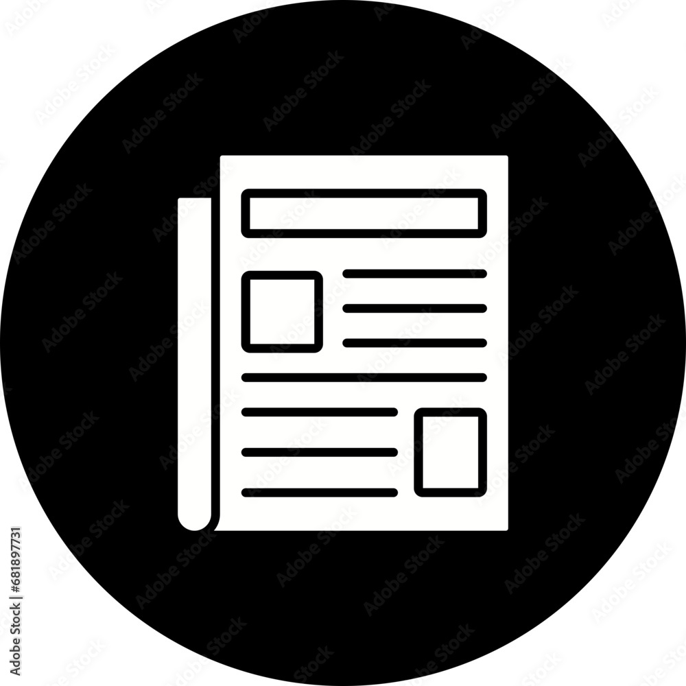 Newspaper Icon Newspaper Icon
