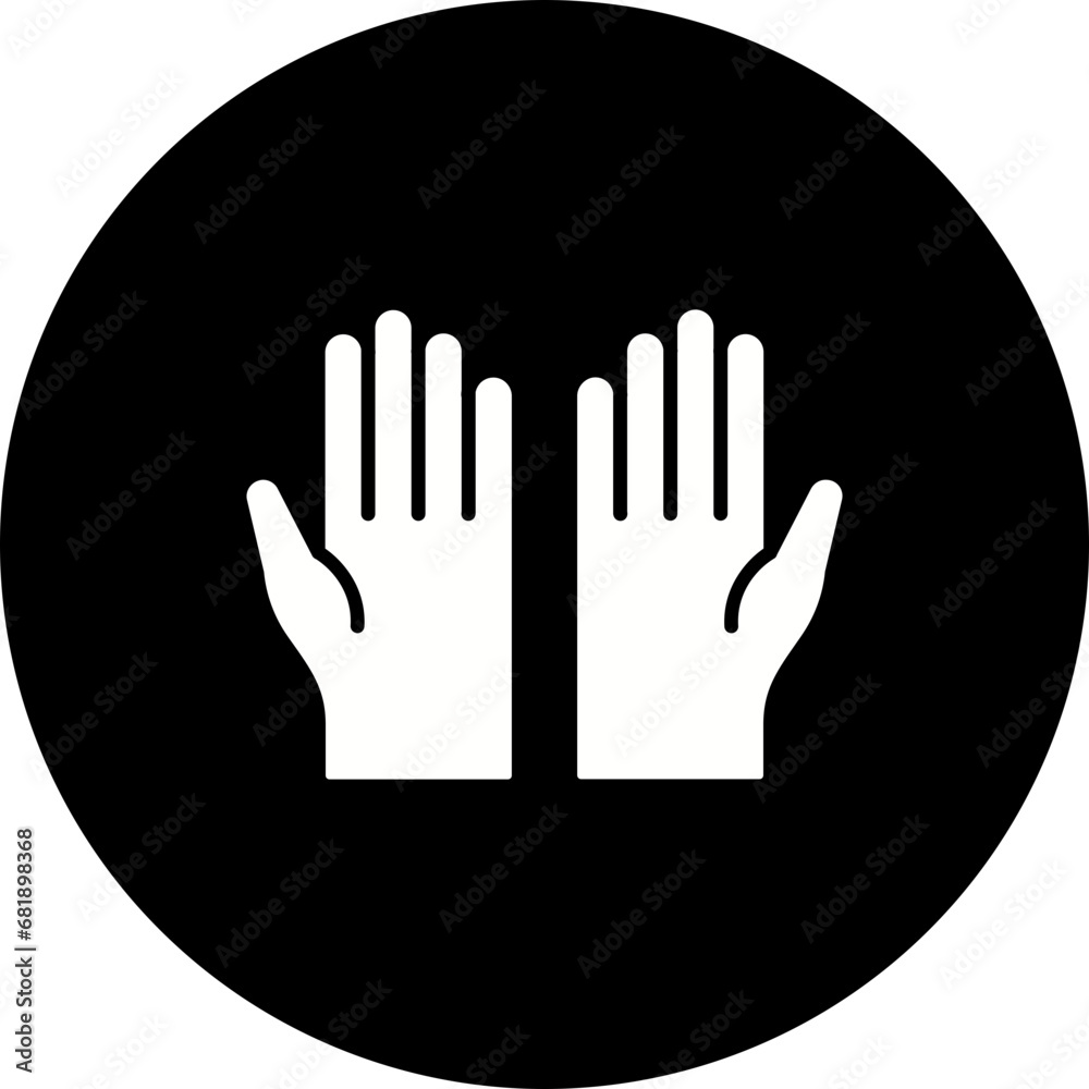 Fototapeta premium Hands Icon