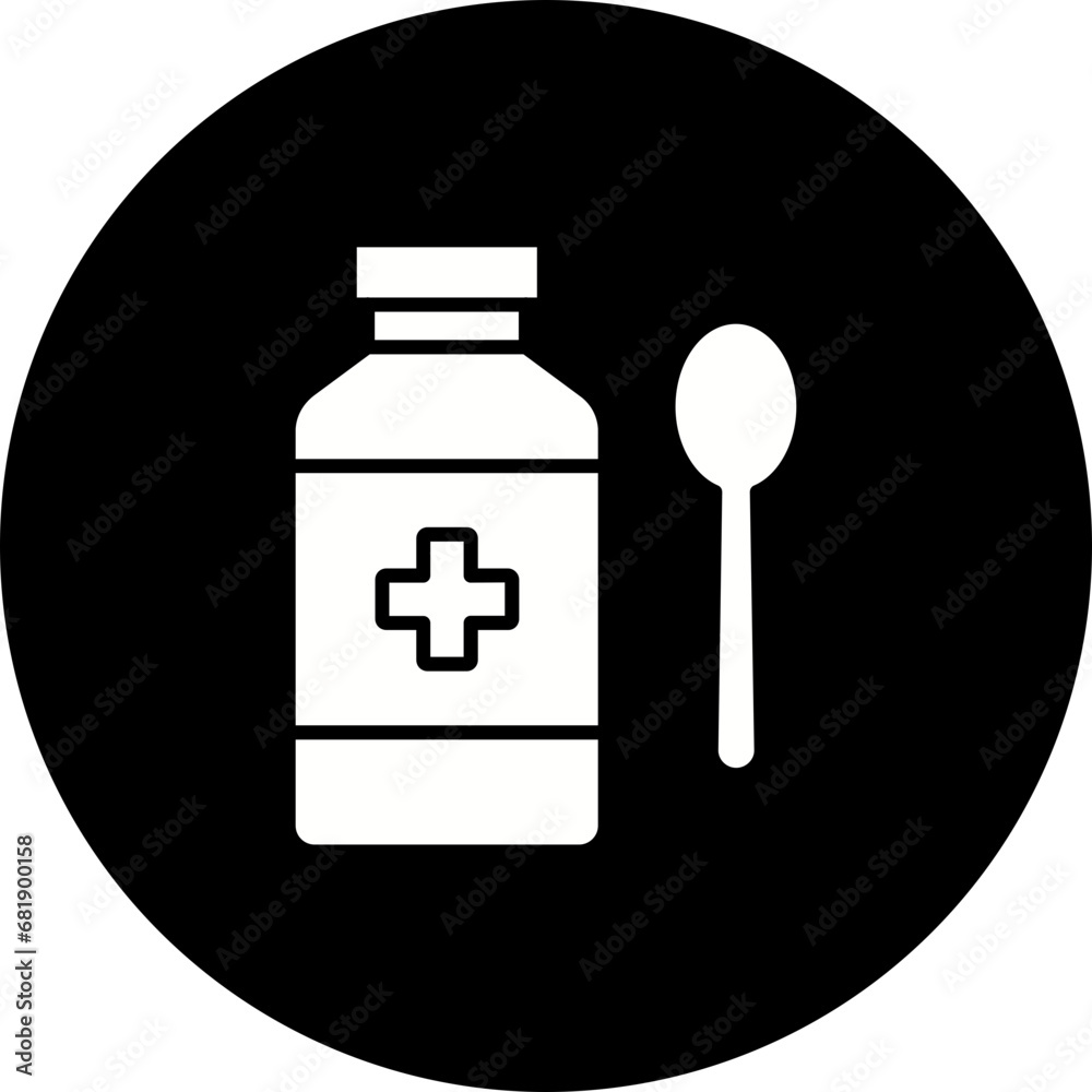 Obraz premium Syrup Icon