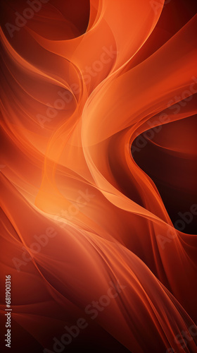 Swirl smooth brown smoke abstract background