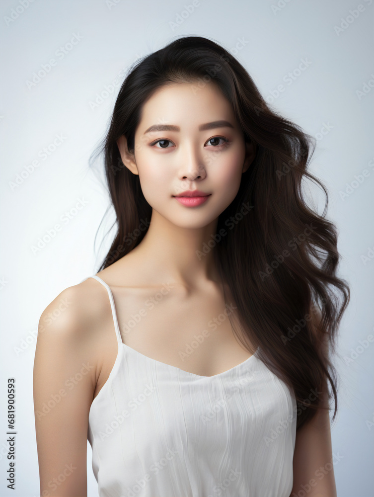 Portrait of beautiful asian woman