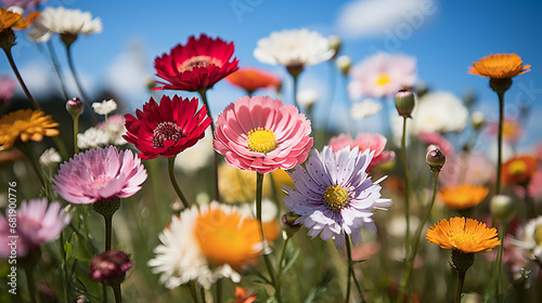 field of poppies HD 8K wallpaper Stock Photographic Image 