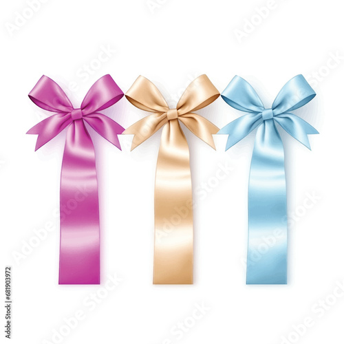 Pink ribbon for a cure for breast cancer