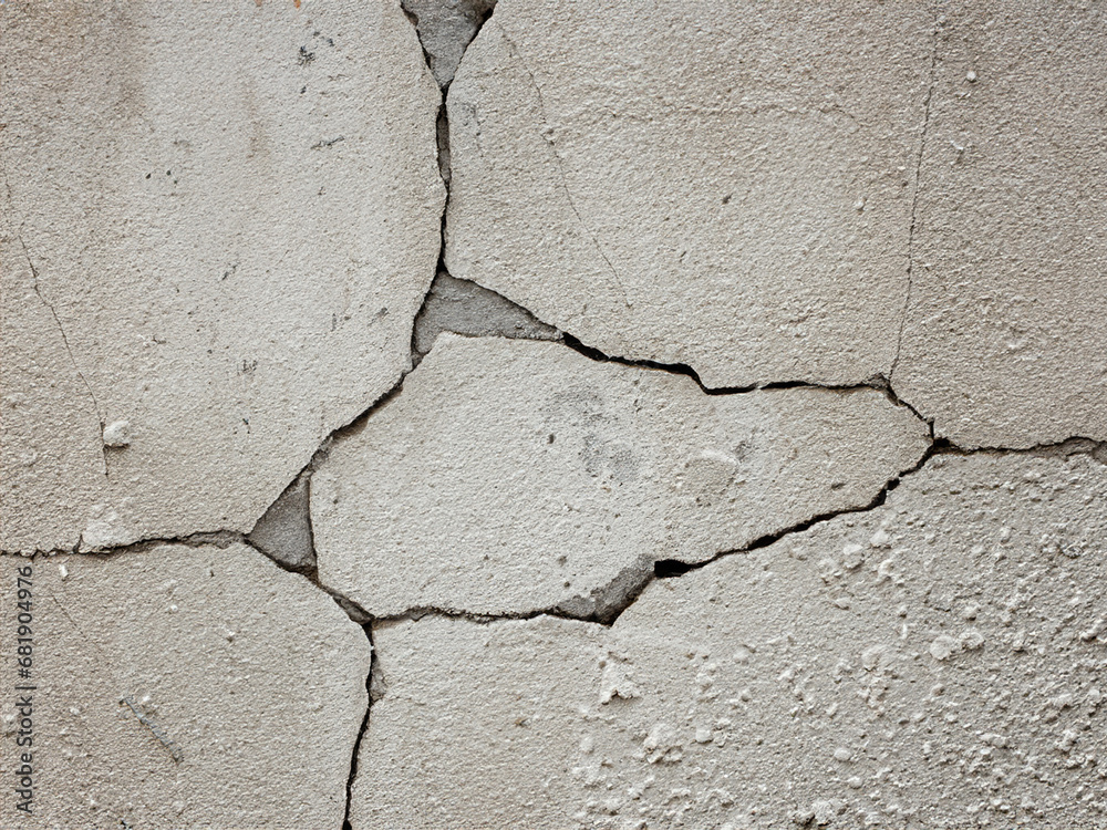 Obraz premium old cracked concrete wall background