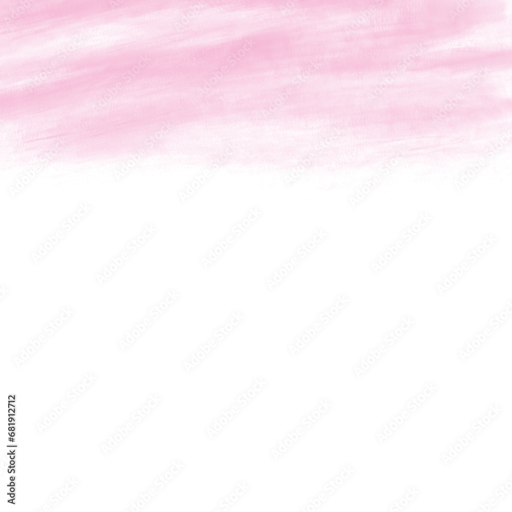 pink watercolor element