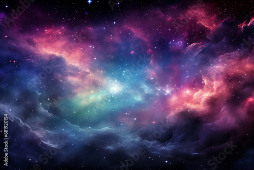 Cosmic Night Sky, Galaxy