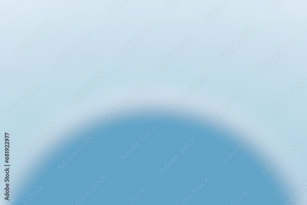 Obraz premium Abstract blurred background image of blue color gradient used as an illustration. Designing posters or advertisements.
