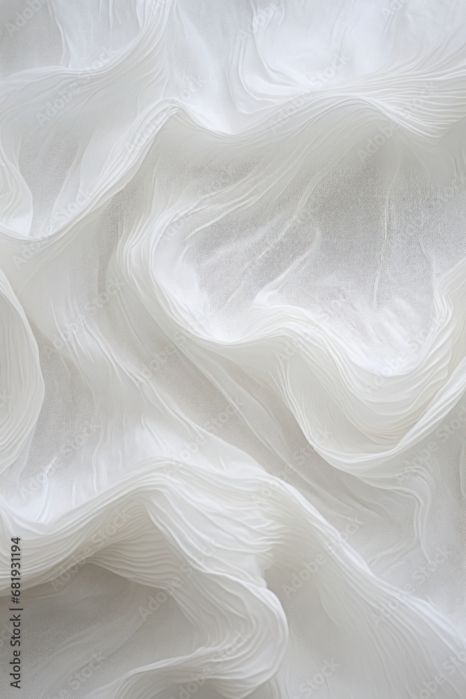 Delicate white fur texture, ideal for soft-focus backgrounds, luxury fashion materials, or elegant interior decor.