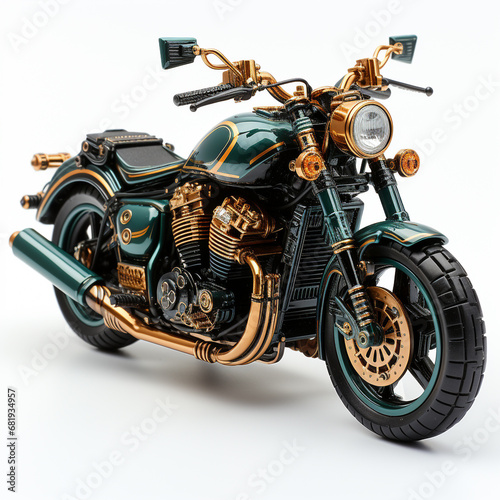 3d model of motorbike