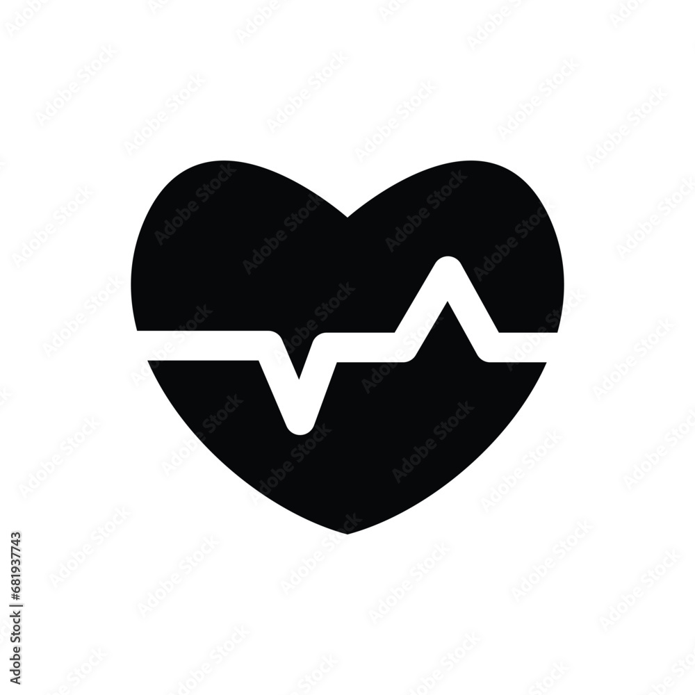 Cardiogram vector icon Cardiogram vector icon