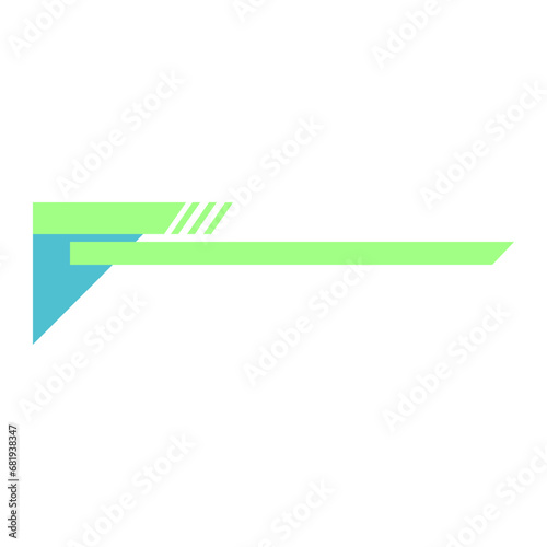 Geometric Header Element