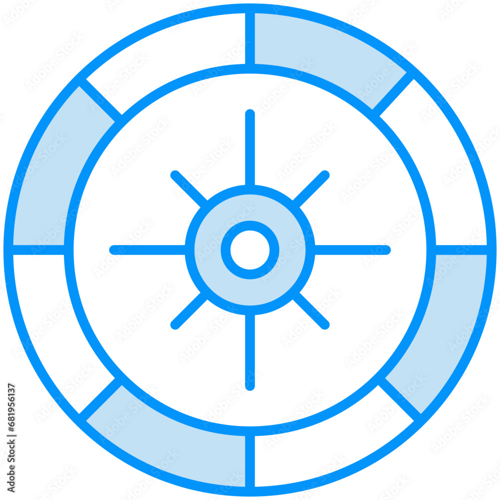 Roulette vector designSvg