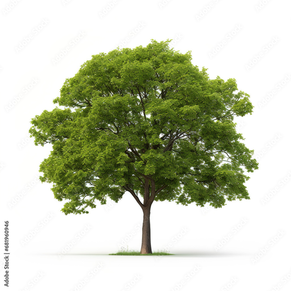 Fototapeta premium 3D-Style Tree Illustration