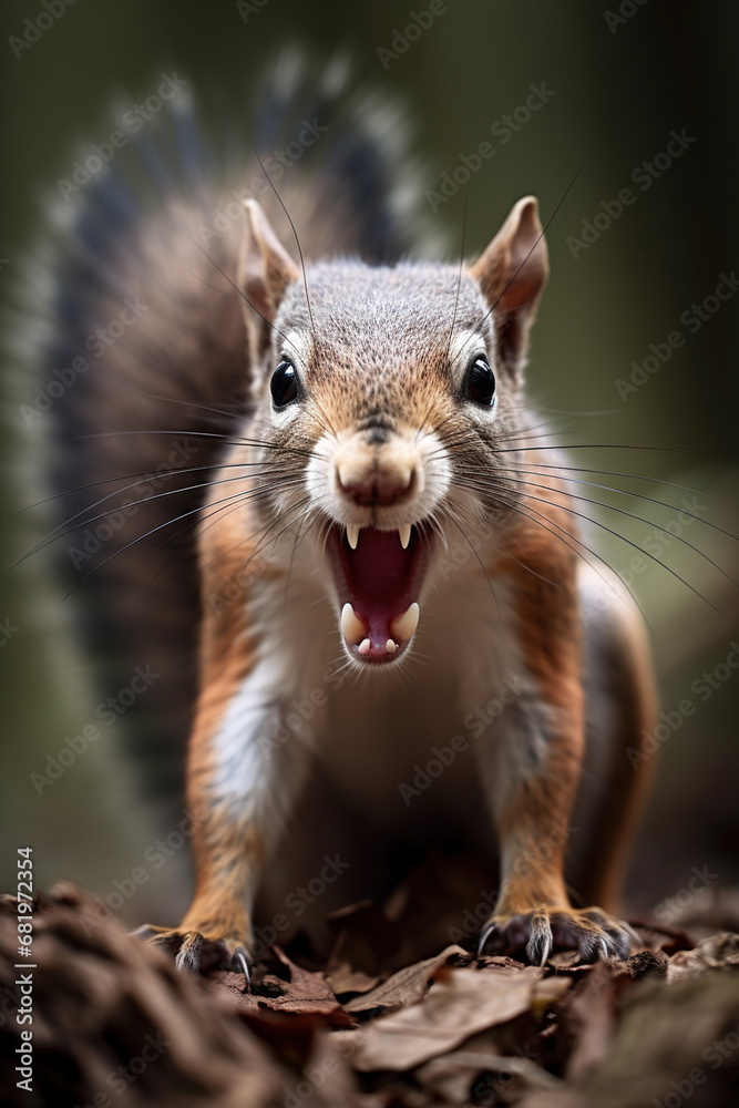 An Angry Squirrel An Angry Squirrel