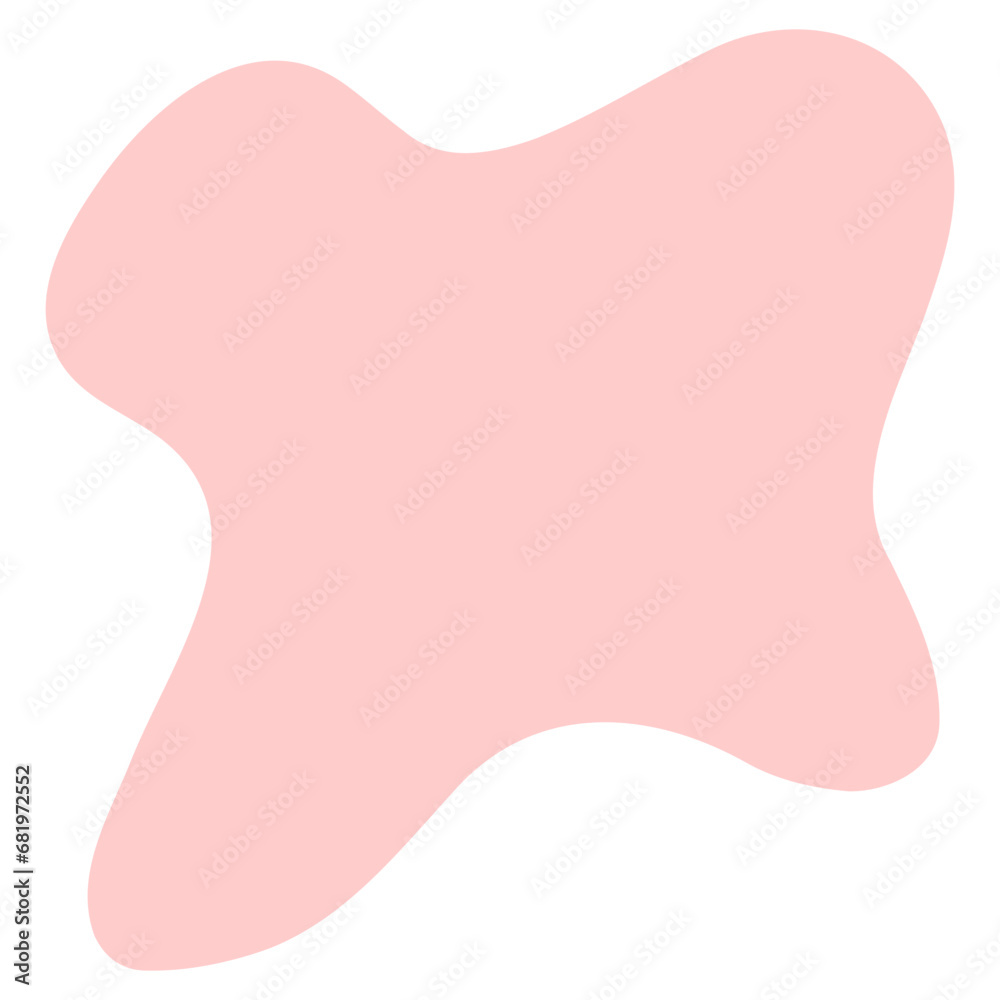 vector icon shape distorted pink