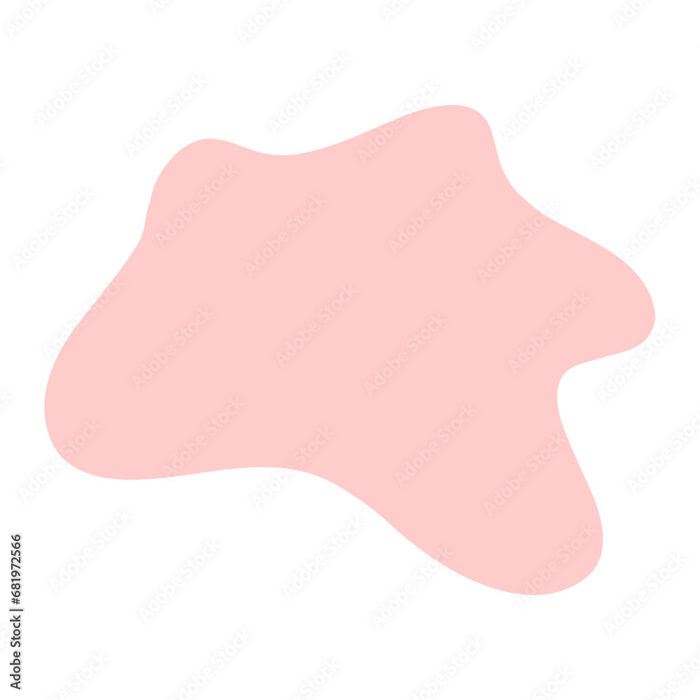vector icon shape distorted pink