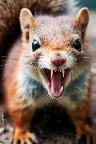  An Angry Squirrel