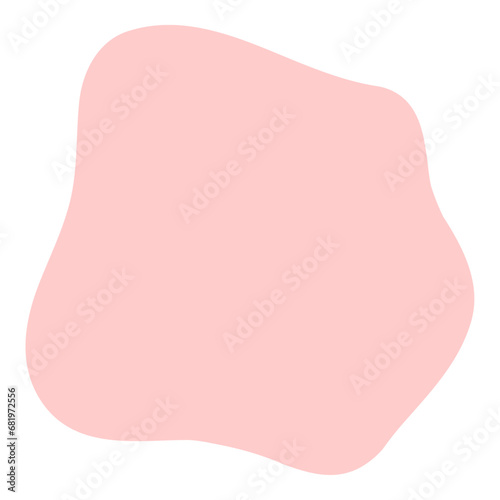 vector icon shape distorted pink
