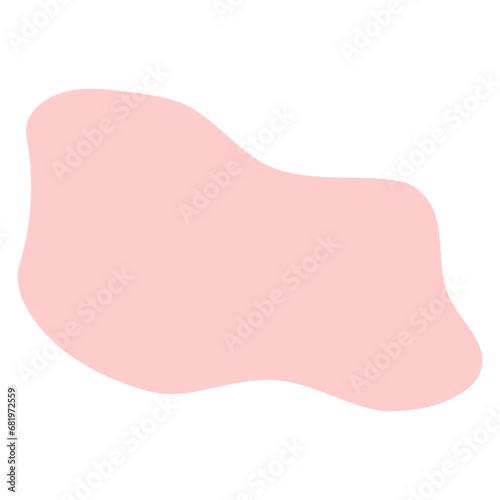 vector icon shape distorted pink