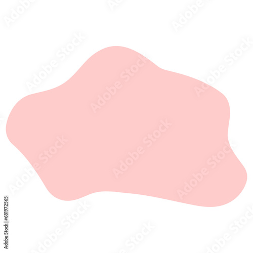 vector icon shape distorted pink
