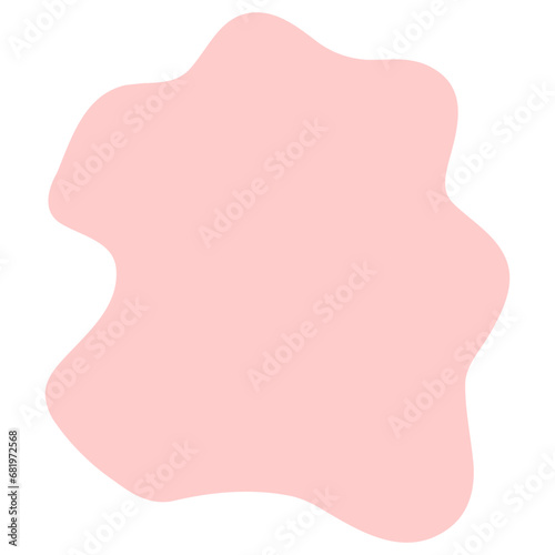 vector icon shape distorted pink