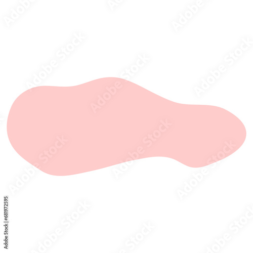 vector icon shape distorted pink