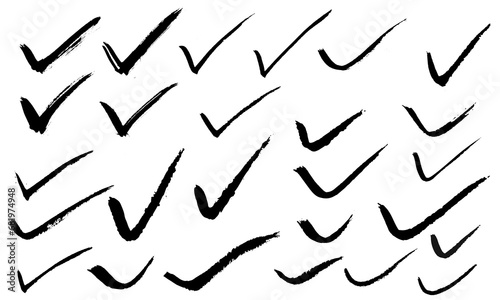 Ink style hook vector material