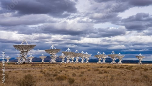 Very Large Array Time Lapse photo