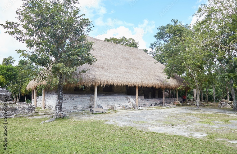The obscure Mayan ruins of San Gervasio, located on the Mexican island of Cozumel The obscure Mayan ruins of San Gervasio, located on the Mexican island of Cozumel