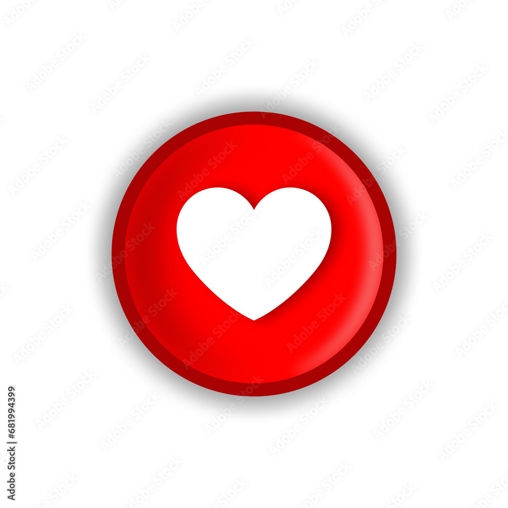 red circle love button transparent background red circle love button transparent background