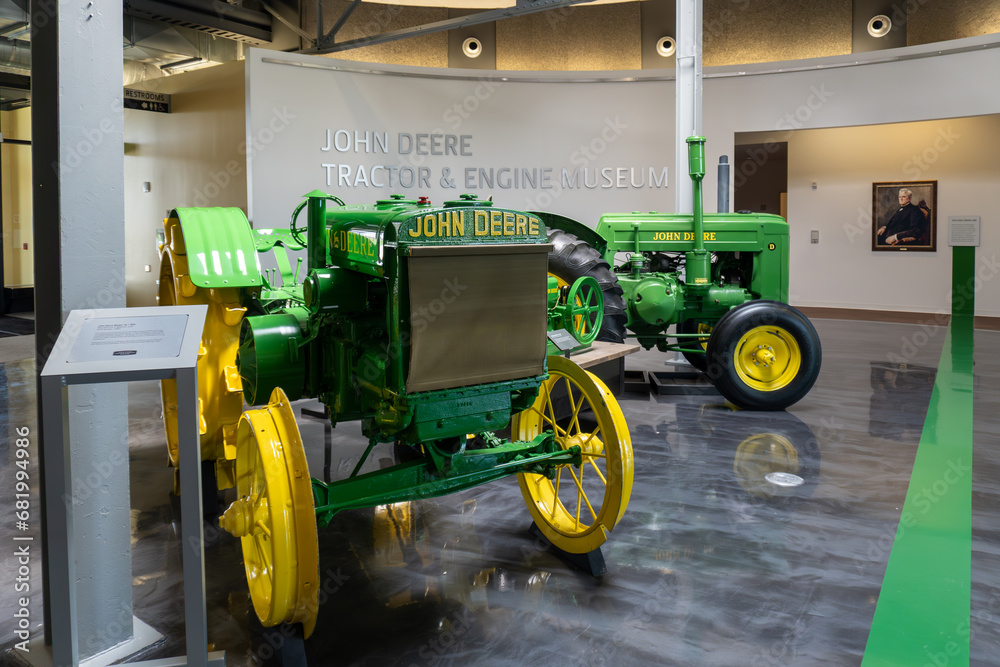 John Deere Tractor and Engine Museum in Waterloo, Iowa. John Deere