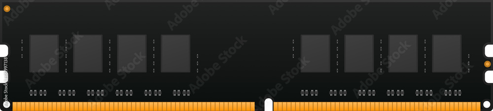 Obraz premium random access memory sodimm RAM DDR4