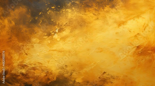 Uniform Goldenrod Texture with a Stroke of Gold Paint © Custom Media