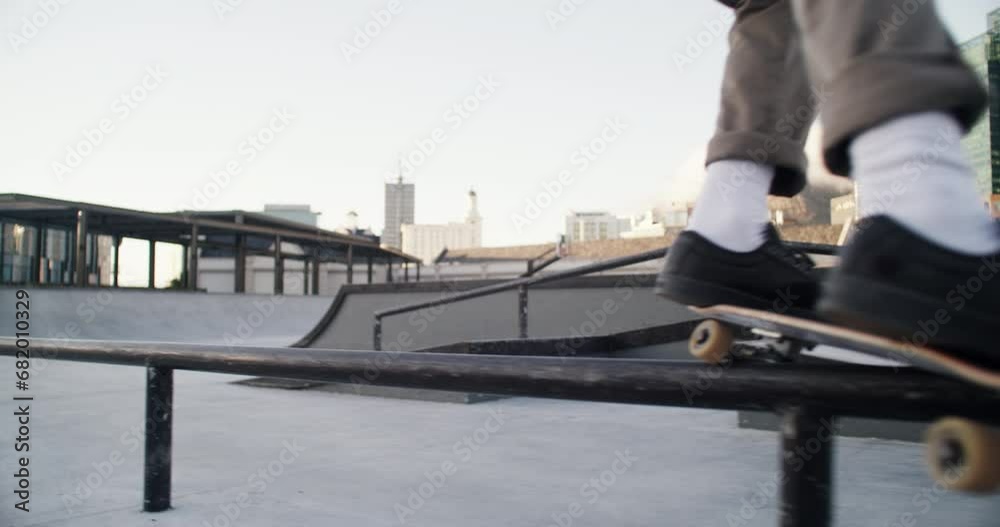 Skateboard, fitness or city with man, relax or outdoor with balance, urban town or summer break with hobby. Energy, person and skating with skills, training or practice with fun, exercise or activity Skateboard, fitness or city with man, relax or outdoor with balance, urban town or summer break with hobby. Energy, person and skating with skills, training or practice with fun, exercise or activity