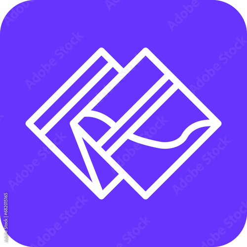 Vector Design Handkerchief Icon Style