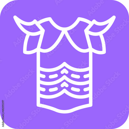 Vector Design Armor Icon Style
